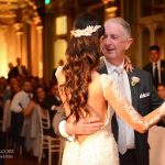 Father of the bride dances with his daughter